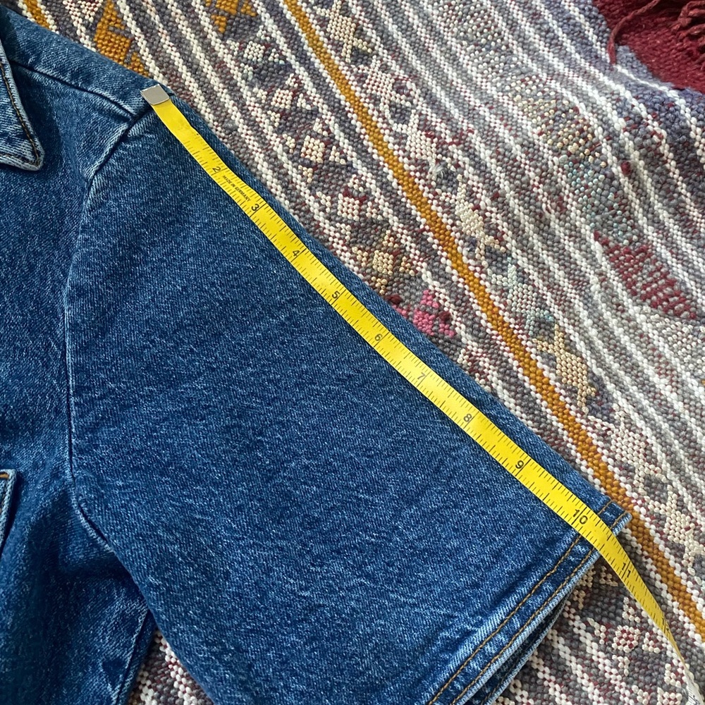 Zara Denim Button-Up Dress - Picture 7 of 9